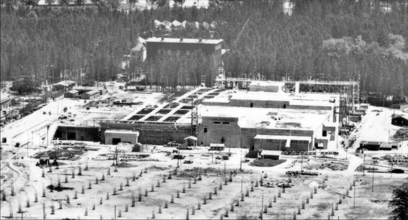 "BMW-Hallenbunker" - Bunkerbaustelle 7. Mai 1945